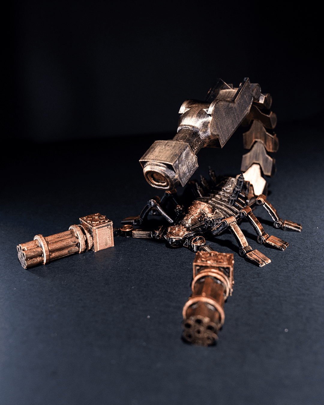 New Model: Steampunk Articulated Scorpion
