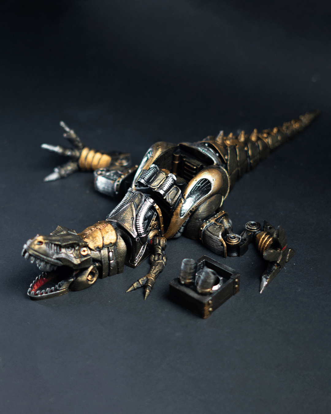 Steampunk Articulated T-Rex - Image 3