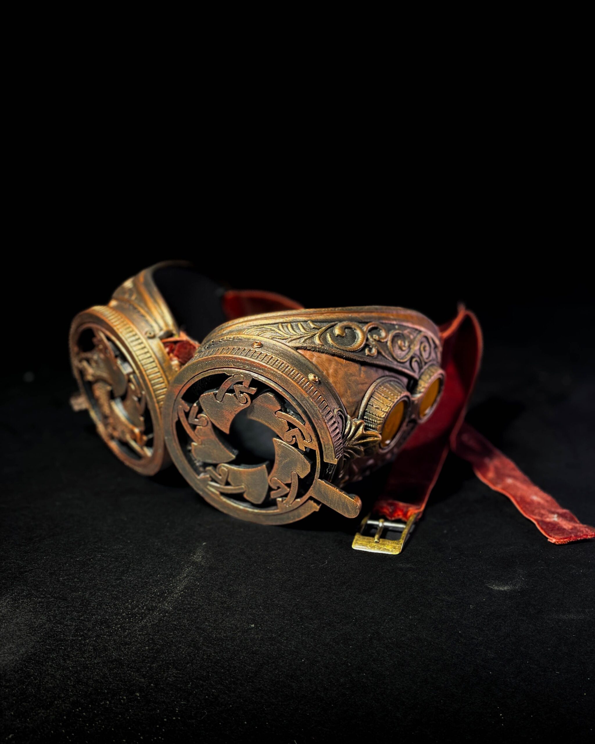 Steampunk 3D-Printed Goggles - Image 4